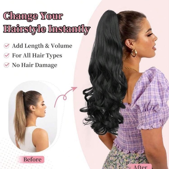 Clip Pony Hair Extension ❤️ - Picture 4 of 5